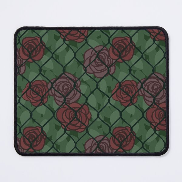 Item preview, Chain Link Fence (Rosebush) designed and sold by inatorinator.