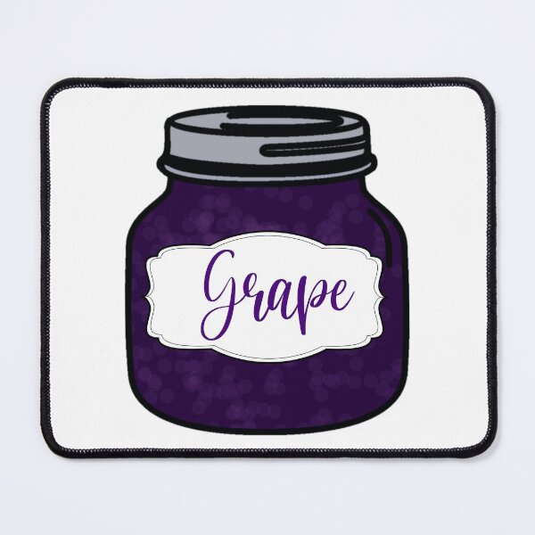 Item preview, Grape Jelly Jam Jar designed and sold by Happyhobbithole.