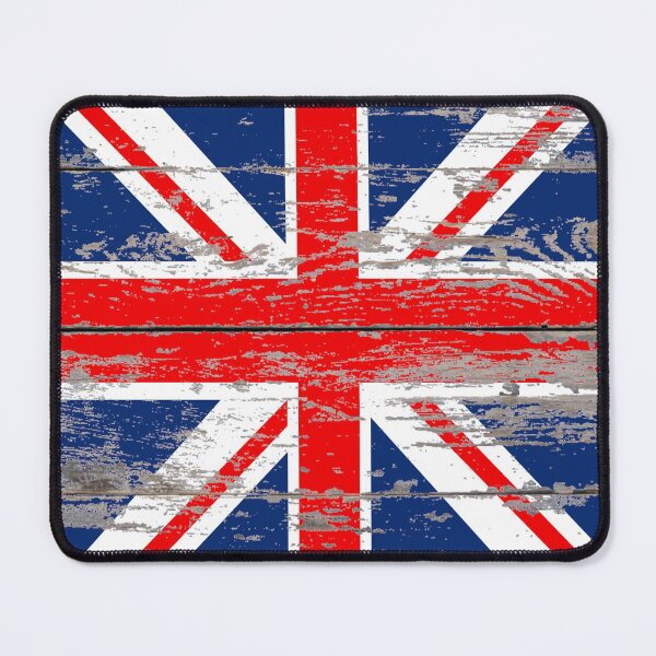 Item preview, Rustic Barnwood United Kingdom Great Britain Union Jack flag designed and sold by LEILA ART SPACE.