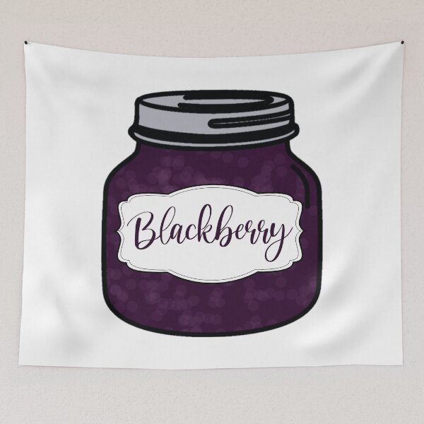Item preview, Blackberry Jam Jar designed and sold by Happyhobbithole.