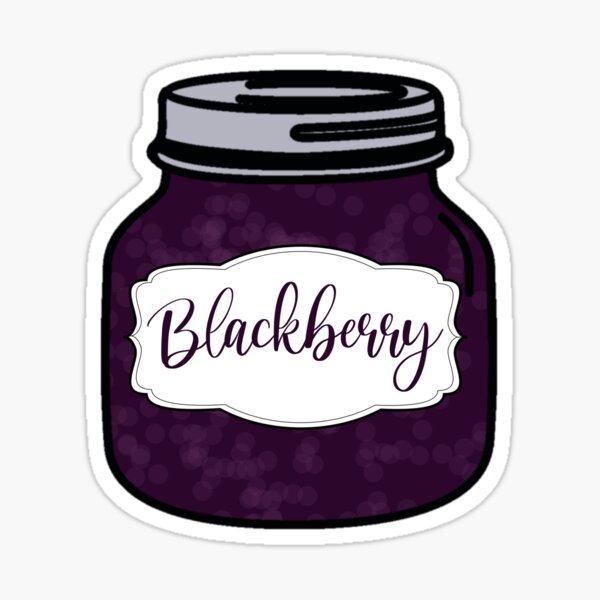 Item preview, Blackberry Jam Jar designed and sold by Happyhobbithole.