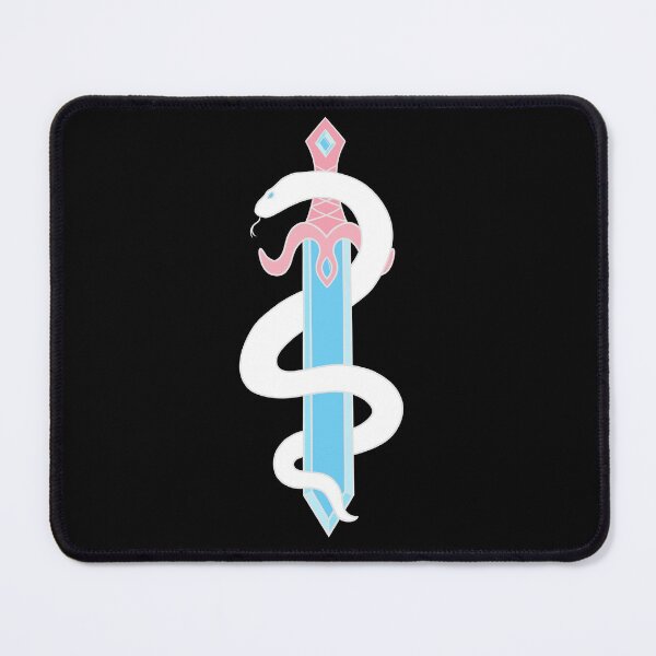 Item preview, Sword and Snake (Transgender Colors) designed and sold by inatorinator.