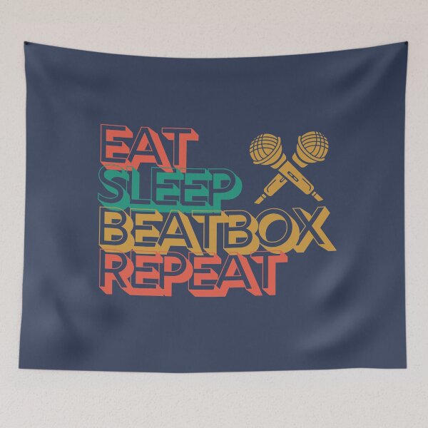 Item preview, Eat Sleep Beatbox Repeat designed and sold by arndesign.