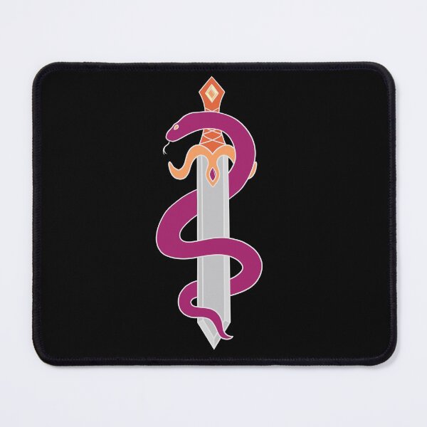 Item preview, Sword and Snake (Lesbian Colors) designed and sold by inatorinator.