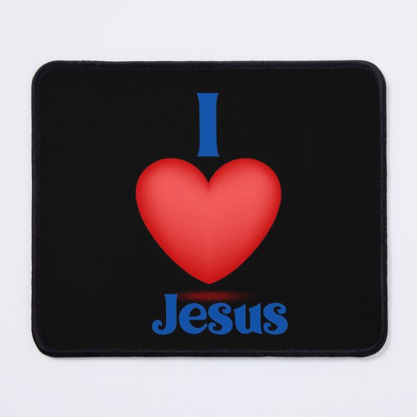 Item preview, I Heart Jesus I Love Jesus Christian gift design designed and sold by Sheepherder120.