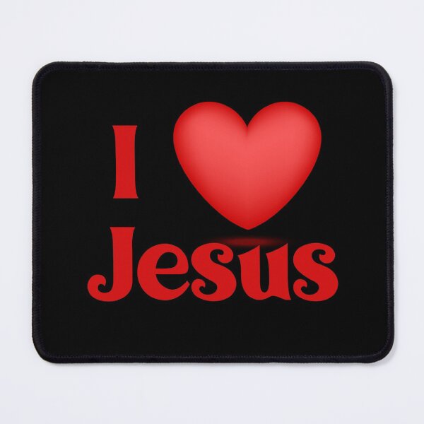 Item preview, I Heart Jesus I Love Jesus Christian gift design designed and sold by Sheepherder120.