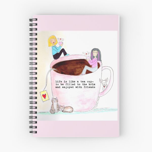 Item preview, Life is like a Tea Cup designed and sold by Mahli's  Artful Whimsy.