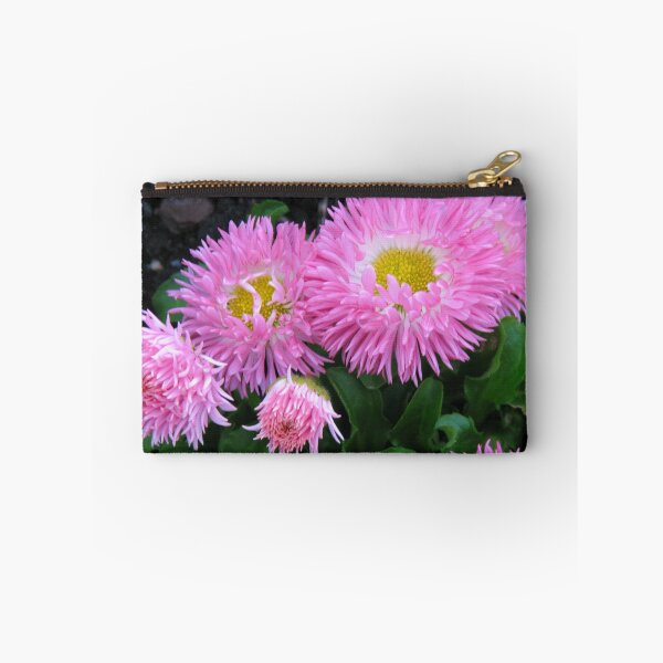 Item preview, Vibrant Pink Asters in Mirror Frame designed and sold by Kathryn Jones.