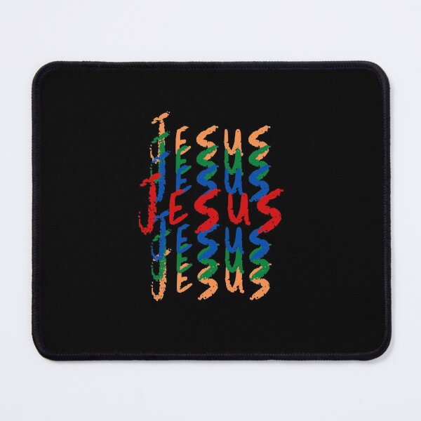 Item preview, Jesus Jesus Jesus Jesus Jesus Jesus Jesus Christian Believer Text gift Design designed and sold by Sheepherder120.