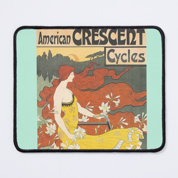 Item preview, Vintage Bicycle Illustration Poster designed and sold by Bellathewilde.