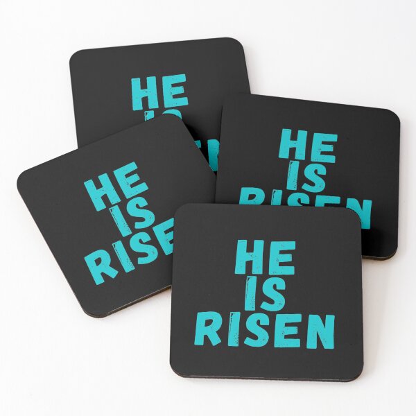 Item preview, He Is Risen Christian Quote Gift Design designed and sold by Sheepherder120.