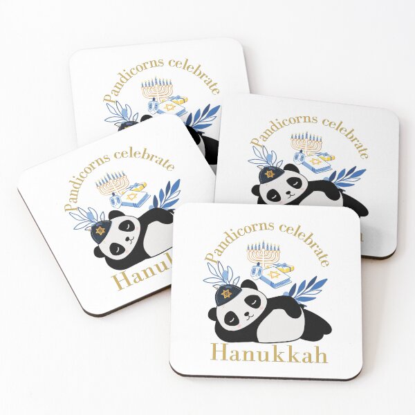 Item preview, Pandicorns Celebrate Hanukkah designed and sold by JustaGurli.