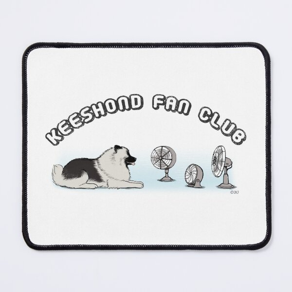 Item preview, Keeshond Fan Club | Cool Keesie Dog designed and sold by Jenn Inashvili.