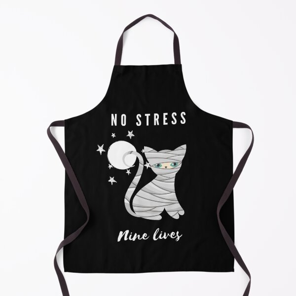 Item preview, Mummy Cat Tshirt| Halloween No stress Tee| Nine lives T-shirt| Halloween Cat Shirt| Halloween T-Shirt| Cat Shirt| Cat Lover Shirt| Trick or Treat Shirt| Halloween Party designed and sold by DressedbyMama.