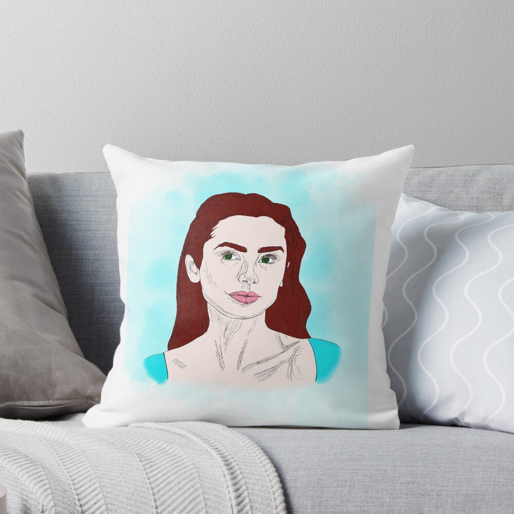 Item preview, Throw Pillow designed and sold by LaBelleMerArt.