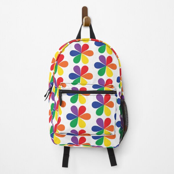 Item preview, Rainbow Flower with white background designed and sold by Kimber Nova.