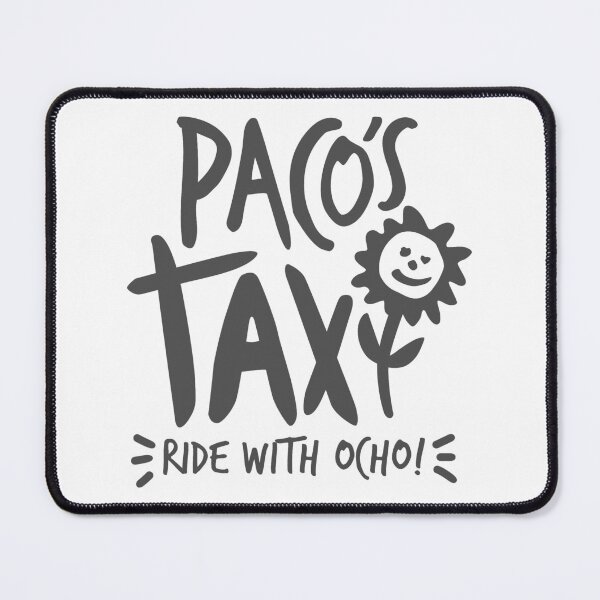 Item preview, Paco's Taxi (Black) designed and sold by Justin Ellis.
