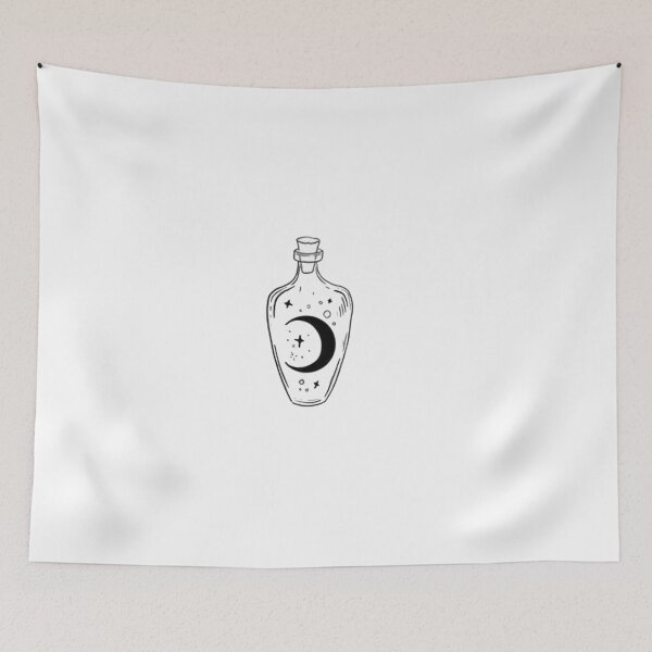 Item preview, Moon and Stars in a Bottle Potion designed and sold by mitzmitz.