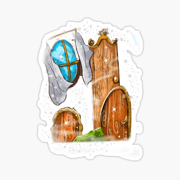Ella The Elegant Doors And Windows Fairy Sticker