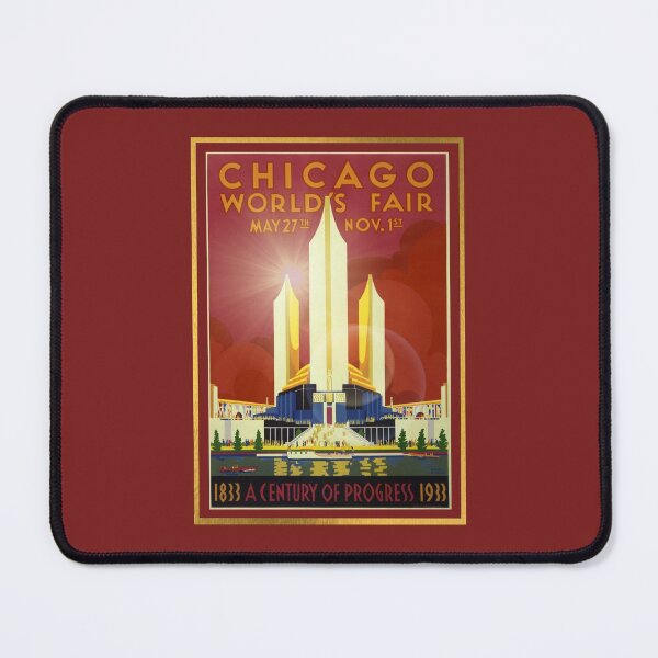 Item preview, Chicago Worlds Fair 1933 - Worlds Fair Nostalgic Ad designed and sold by molamode.