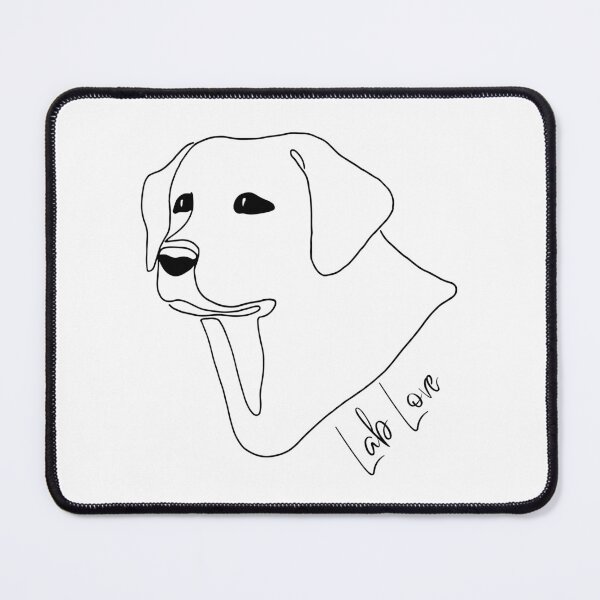 Item preview, Labardor Love Line Art  designed and sold by beastieboutique.