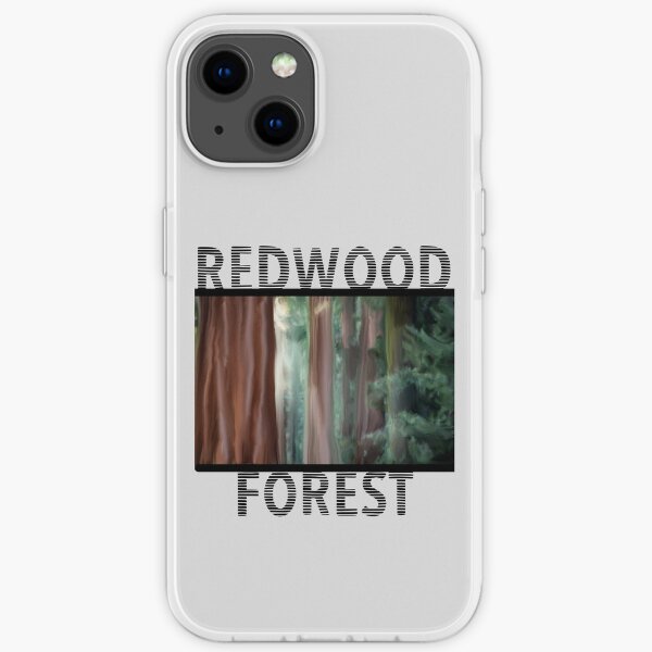 Redwood Forest Painting iPhone Soft Case