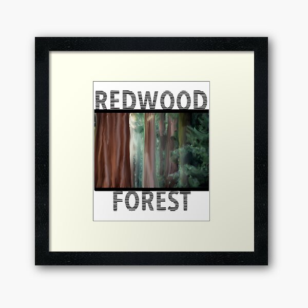 Item preview, Redwood Forest Painting designed and sold by Unhinged Heather.