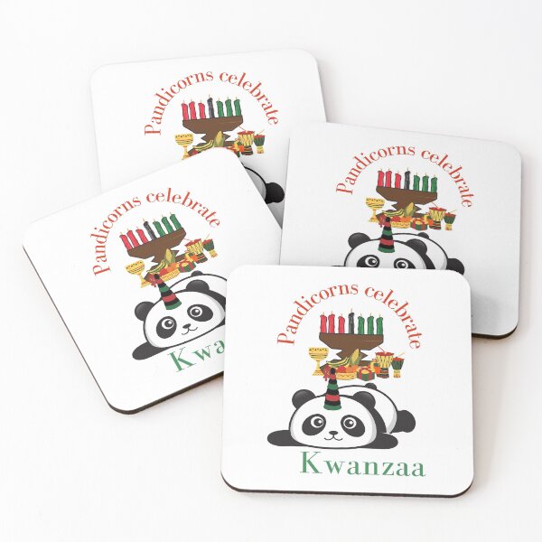 Item preview, Pandicorns Celebrate Kwanzaa designed and sold by JustaGurli.