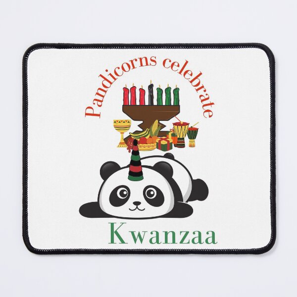 Item preview, Pandicorns Celebrate Kwanzaa designed and sold by JustaGurli.