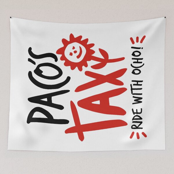Item preview, Paco's Taxi (2 Color Design) designed and sold by Justin Ellis.