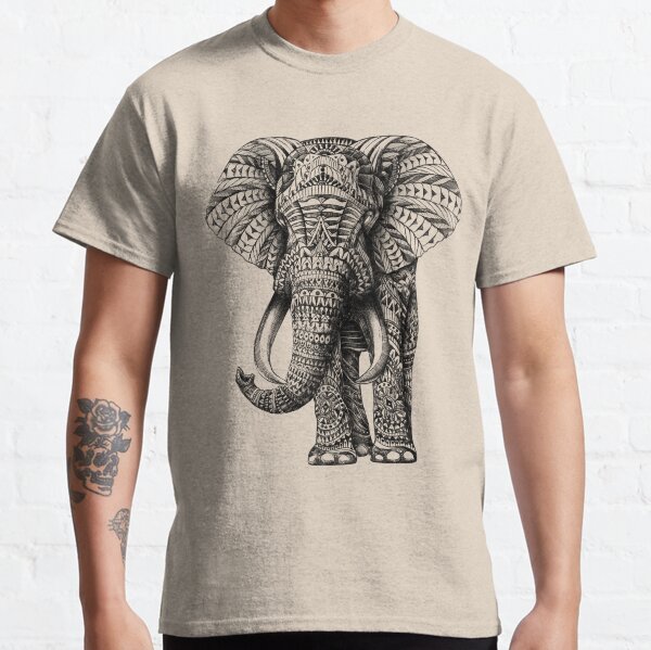 Ornate Elephant Classic T-Shirt