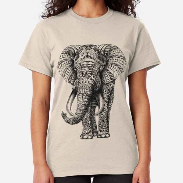 Ornate Elephant Classic T-Shirt