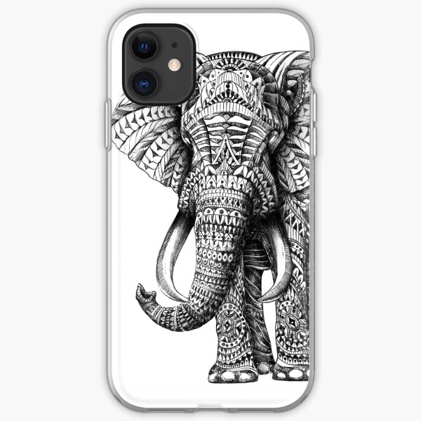 Ornate Elephant iPhone Soft Case