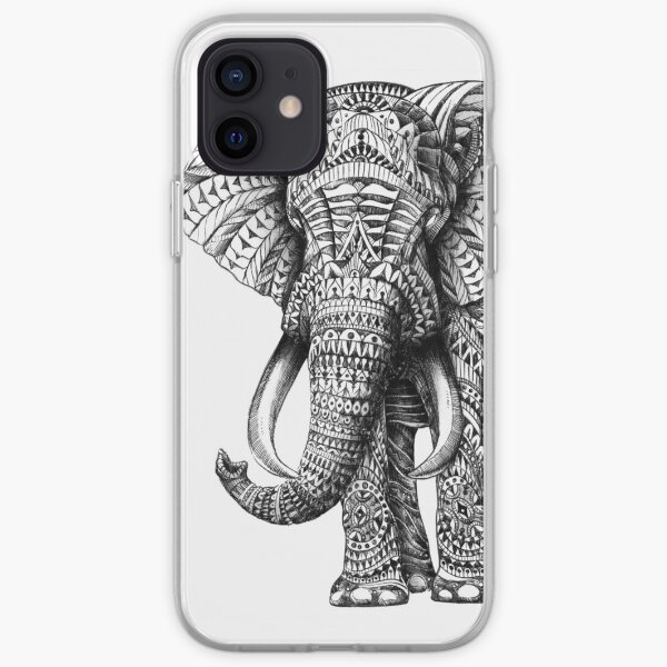 Ornate Elephant iPhone Soft Case