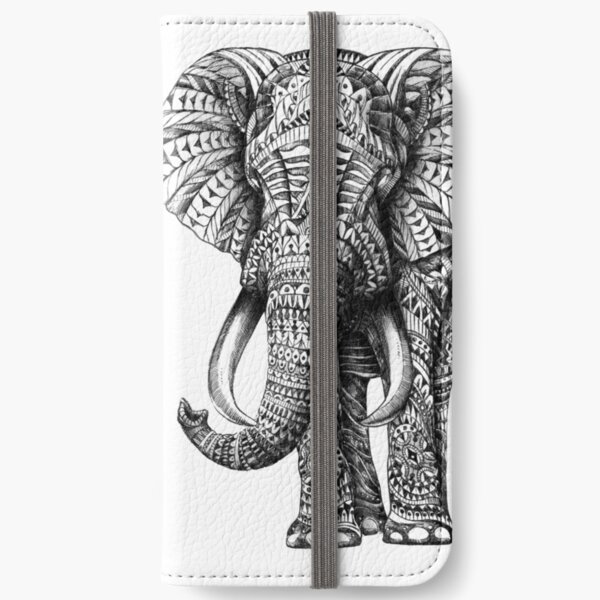 Ornate Elephant iPhone Wallet