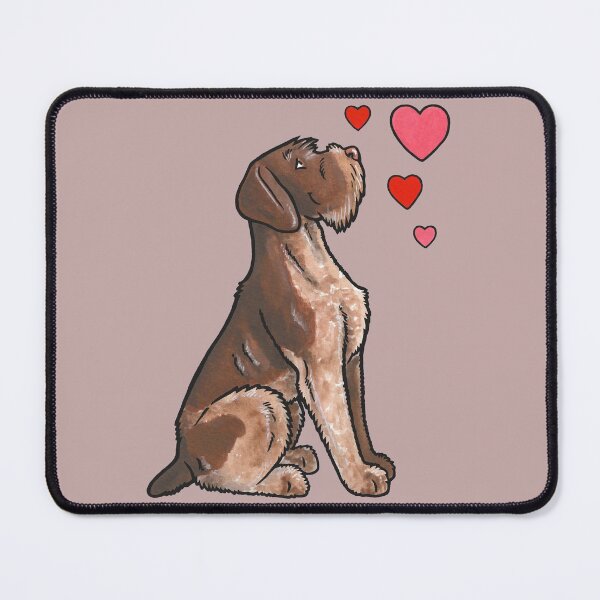 Item preview, German Wirehaired Pointer love designed and sold by animalartbyjess.