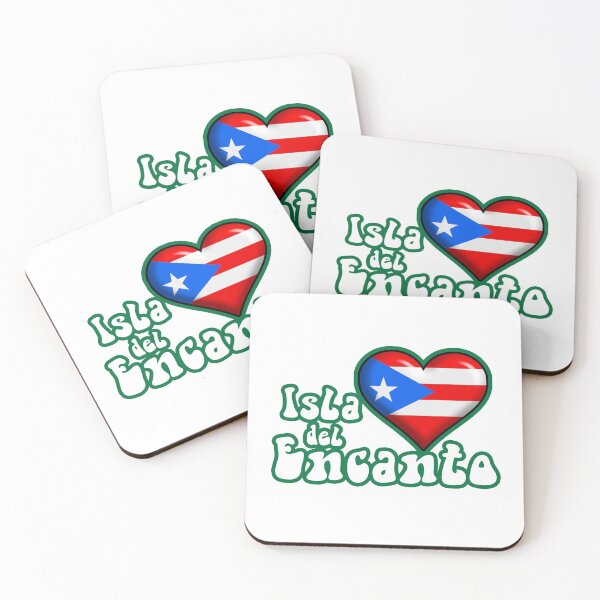 Item preview, Isla del Encanto - Flag of Puerto Rico designed and sold by obedtheartist.