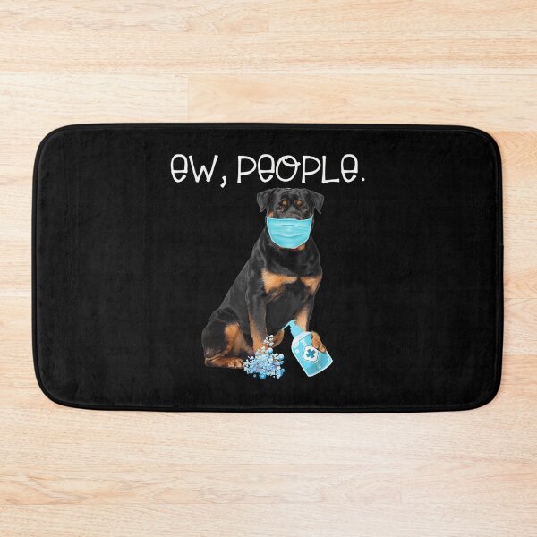 Item preview, Rottweiler Ew People Dog Wearing A Face Mask   designed and sold by joh1zwfkristy.
