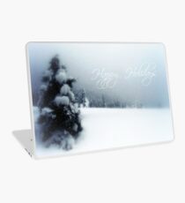 Happy Holidays Laptop Folie
