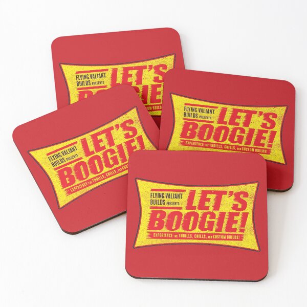 Item preview, Let's Boogie - 50's Movie Style (Grunge - Red) designed and sold by Justin Ellis.