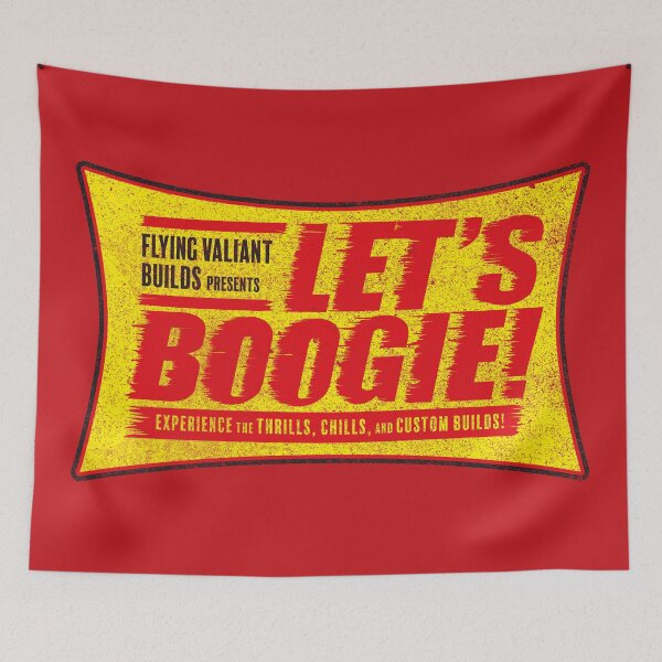 Item preview, Let's Boogie - 50's Movie Style (Grunge - Red) designed and sold by Justin Ellis.