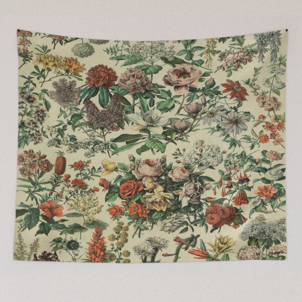 Item preview, Adolphe Millot Fleurs 3 - Vintage Flower Illustration and Identification designed and sold by molamode.