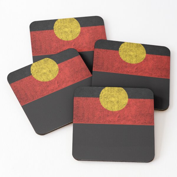 Item preview, Distressed Aboriginal Flag Classic designed and sold by TracyKuhns.