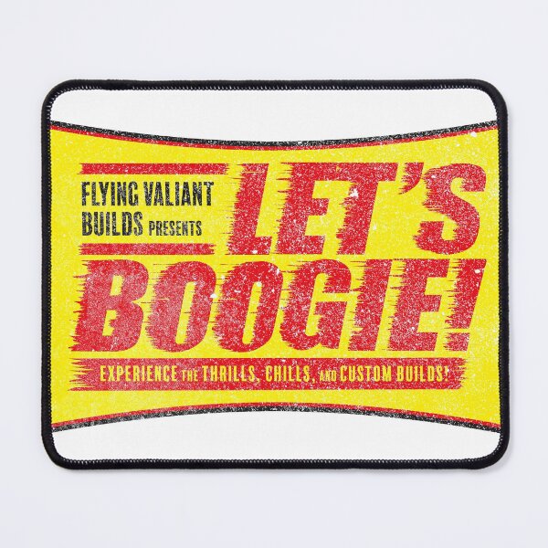 Item preview, Let's Boogie - 50's Movie Style (Grunge - White) designed and sold by Justin Ellis.
