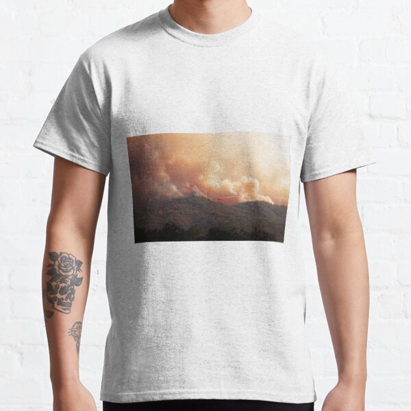 Black Bart Wildfire near Lake Mendocino California Classic T-Shirt