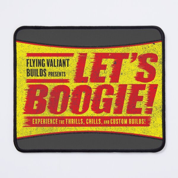 Item preview, Let's Boogie - 50's Movie Style (Grunge - Asphalt) designed and sold by Justin Ellis.