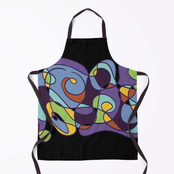 Item preview, Purple String of Colorful Fate on black designed and sold by EmilyAdeleArt.
