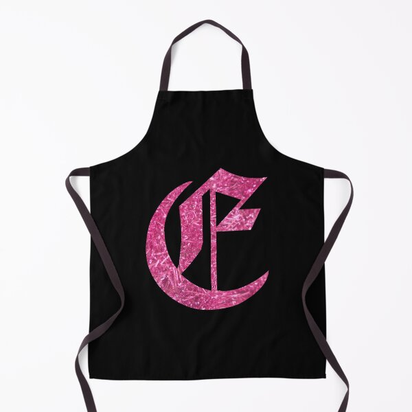 Item preview, The Letter E - Capital Pink Glitter Gothic designed and sold by TheLykosApparel.