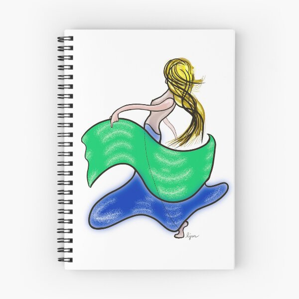 Item preview, Belly Dancer Mid Twirl! designed and sold by LaurelsArtwork.