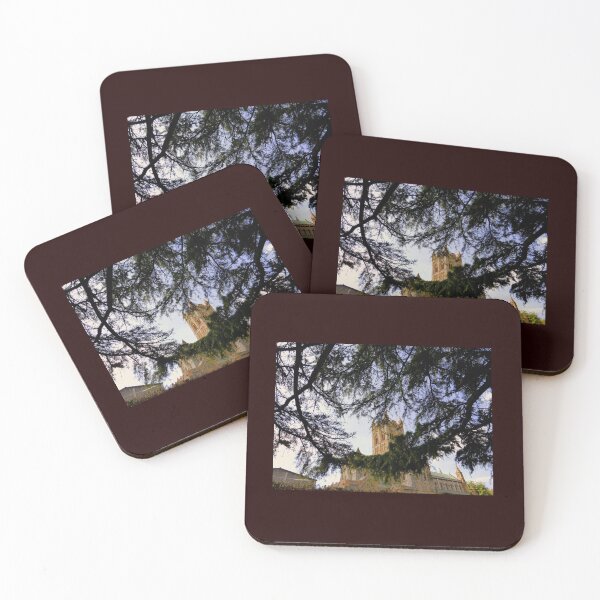 Item preview, Buckfast Abbey,  behind trees designed and sold by Vaengi.